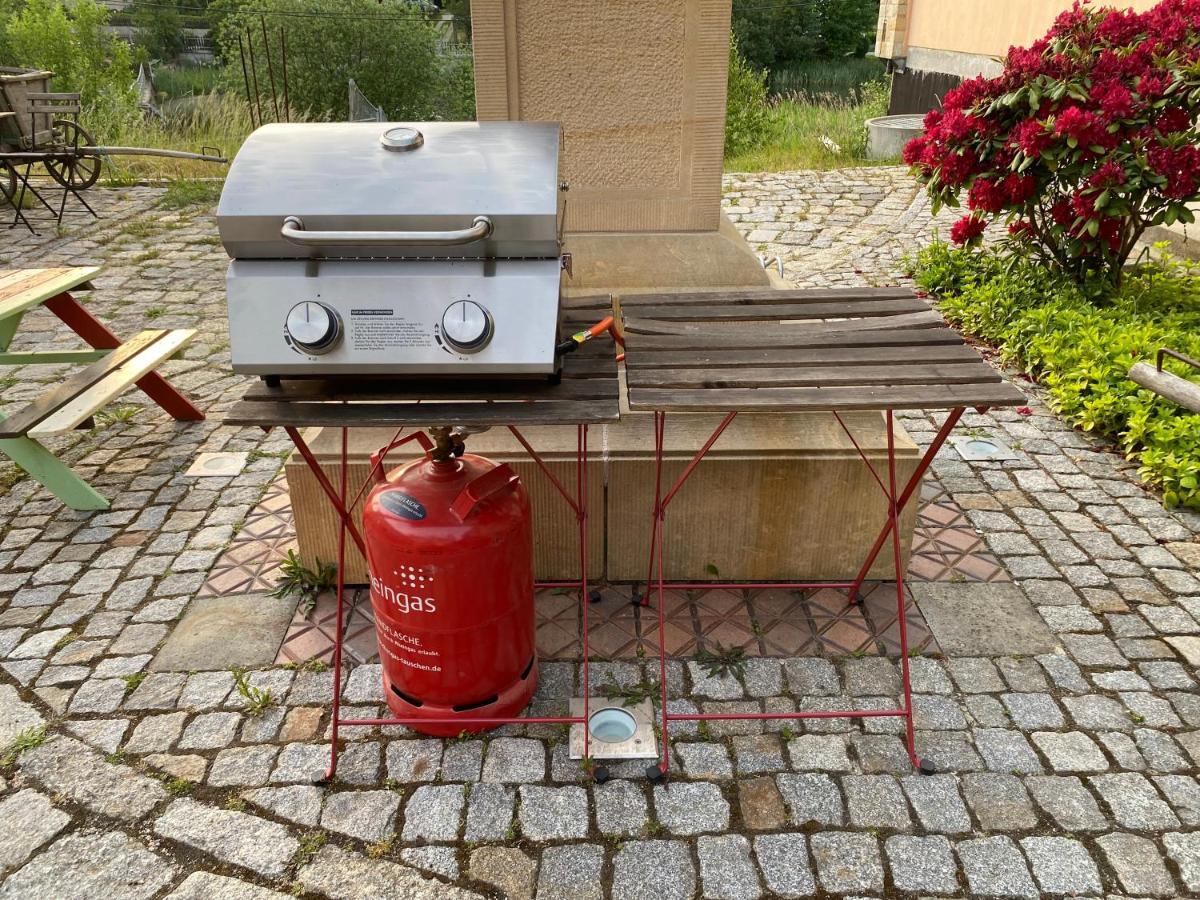 Ferienwohnung Laternenstube Mit Familienbett - Rittergut Leppersdorf Esterno foto